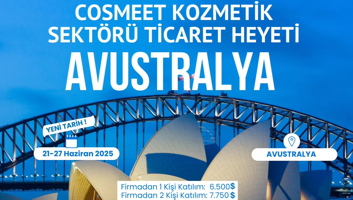 Cosmeet Avustralya Sektörel Ticaret Heyeti